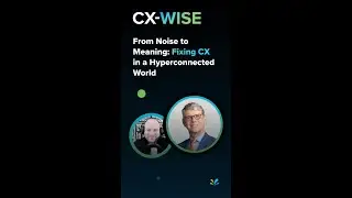 From Noise to Meaning: Fixing CX in a Hyperconnected World | CX-WISE Episode 38