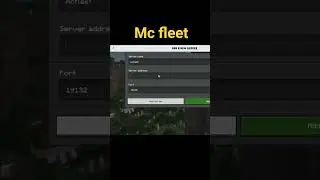 How to join mc fleet server #shorts #maincraft#gaming #fleetsmp#gamerfleet #gamerfleetfunny#mcfleet