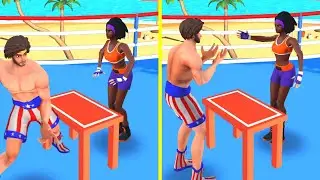 Slap & Punch: Gym Fighting Game - All Levels Gameplay Walkthrough Part 1 (Android, iOS)