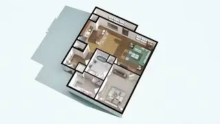 Blender 3d Floor Plan | Advertisement | Blender 3.3 | #b3d