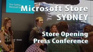 Microsoft Store SYDNEY  - Grand Opening Press Conference