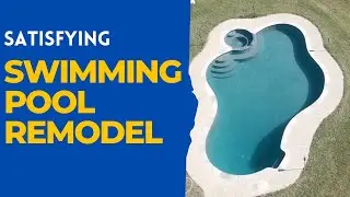 Satisfying Pool Remodel Time-lapse