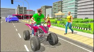 ATV Taxi Driver Simulator 2021 - Best Taxi Games - Android Gameplay