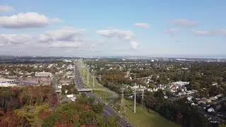 Drone Over Rt 1 Edison NJ