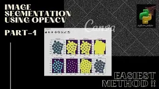 How to do image segmentation of a digital image using opencv in python?#python_seeker#opencv #python