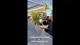 Spontaneous concert on the first day of 2023 #respect &mdash; Happy New Year 2023