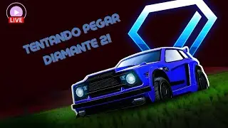 Tentando pegar diamante 2 no Rocket League!