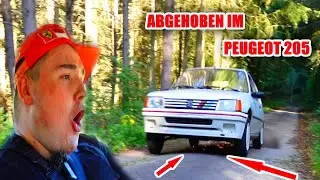 ABGEHOBEN IM PEUGEOT 205 // DIE ERSTE FAHRT !!! WIRD ER DIE BESTANDSAUFNAHME DURCHHALTEN ?