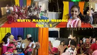 Day - 1 ഞങ്ങളുടെ വീട്ടിലെ അടുത്ത കല്യാണാഘോഷം🥳📈#wedding #wedding video#familyvlog  #happyfamily #vlog