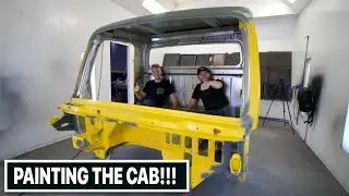 FINALLY Painting The Freightliner M2 Cab!
