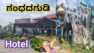 ಗಂಧದಗುಡಿ hotel 🌳 disappointed on online shopping 🛍 @Ranjanavanafamvlogs