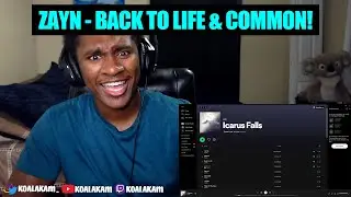 i FOUND a new FAVORITE song! ZAYN - Back To Life & Common (Icarus Falls) (REACTION!)