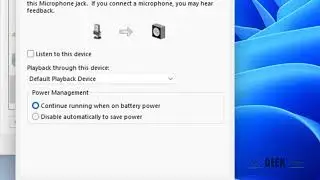 How to listen to your Microphone on Windows 11
