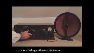 Ware Neutrodyne-Empf&auml;nger von 1924 / Batteriebetrieb !