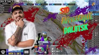 SID Appreciate DALJIT SK | DALJITSK VS XO | BGMI