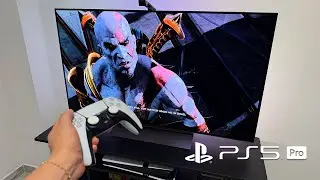 God Of War 3 Remastered On LG OLED C4 (PS5 Pro Gameplay) 4K 120hz HDR | Govee TV Backlight 3