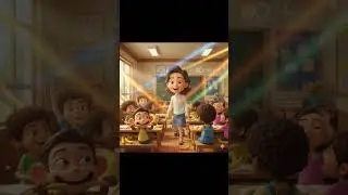#animation #animals #viral #funny #cartoon #entertainment #monkey #school #boy #magic #education