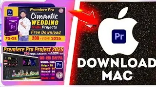 Mac Pc Premiere Pro 2025/26 Data Project  Free download #playeditsolutionindia #PremierePro #Free