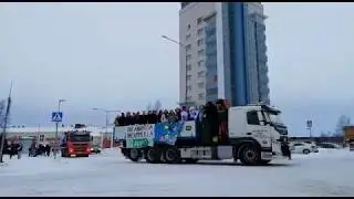 Penkkariajelua Raahessa 2019