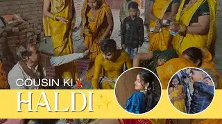 Haldi Function Full Vlog 💛 Indian Wedding Rituals ✨| Astha's Space 