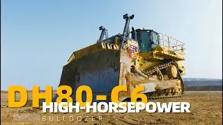 🚜 Unleash the Power of DH80-C6 Heavy-Duty Bulldozer!