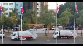 Distrito Nacional inici&oacute; operativo de limpieza navide&ntilde;a este 16 de diciembre