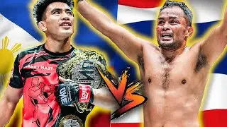 When A Filipino Phenom Collides With A Muay Thai Legend 🤯🔥