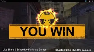 STALKER 2033: METRO Zombies | popular game show | Level 2 | join now with us | New Zombies Game 2025