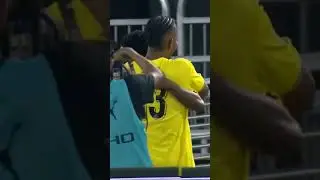 Allan Okelo scores a goal, Uganda vs Somalia