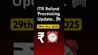 ITR Refund Processing Latest Update | ITR Refund Status Check | Refund Not Received ⚠️