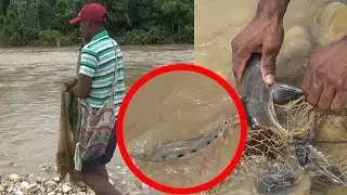 Pesca con atarraya en Colombia / Fish hunting