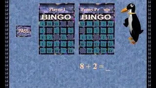 Penny Penguin's Math Bingo (Windows game 1998)