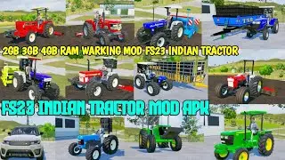 farming simulator 23 Indian tractor mod apk download // fs23 Indian tractor mod apk download #fs23 
