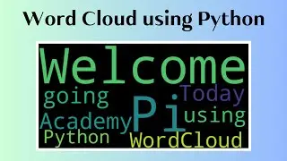 สร้าง WordCloud โดย Python