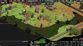 [AOE2] Aztecs (895 elo) vs Goths (895 elo) Arena 1v1 RM ranked 20250104