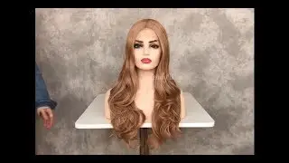 ReadyWig Honey Blonde Body Wave Synthetic Lace Front Wig 24 Inches