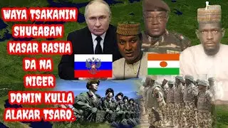 Waya tsakanin shugaban  kasar rasha da na Nijar kan alakar soji. Tonuwar Asirin turawa da yan siyasa