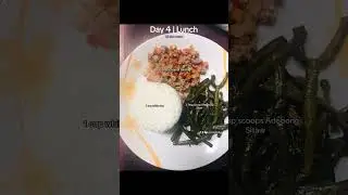 Day 4 | Weightloss Journey & Meals Daily in Filipino Meal.  #diet #weightlossjourney #portioncontrol