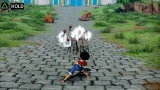 One Piece Pirate Warriors 4 - Afro Luffy (MOD) Complete Moveset