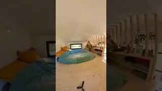 Visite 360&deg; de la tiny house COURTE ECLAIRCIE - La mezzanine de couchage