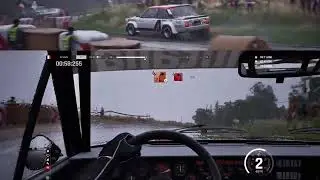 Assetto Corsa Rally The Fiat 131 Abarth Rain Test1 Col du petit Ballon