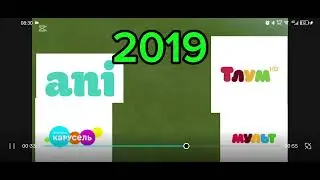 Эволюция Детские телеканалы 2007-2025 г. 