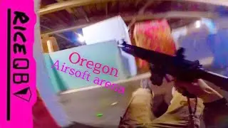 Oregon Airsoft Arena, My First Time!. RiceQB