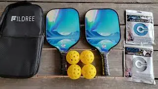Amazing!! FILDREE Pickleball Paddles, USAPA Approved Pickleball Paddles Set of 2