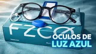 Testei os &oacute;culos anti luz azul da Fozoco - vale a pena?