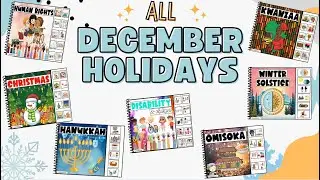All DECEMBER Holidays and Celebrations - Cultural Diversity and Inclusion for Kids