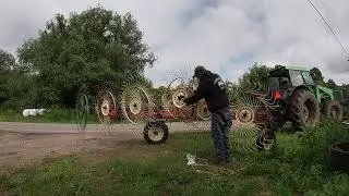 Replacing Teeth on a Wheel Rake