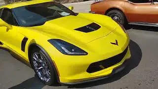 Corvette car show in Pennsylvania