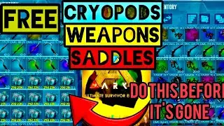 How To Get Free Cryopods Keys Weapons and Blueprints Ark Mobile | Ark: Ultimate Mobile Edition