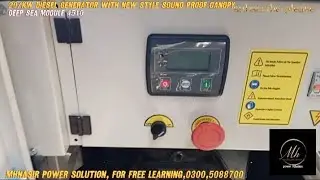 New style 20/KVA diesel Generator with sound proof canopy+module deep sea 4510,